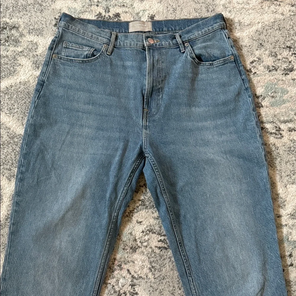 Everlane The Original Cheeky Jean 31 Crop Organic Cotton